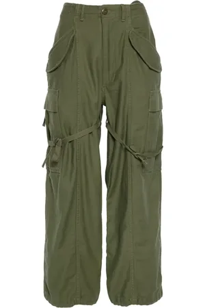 R13 Cotton cargo trousers