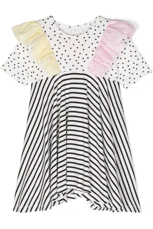 Wauw Capow by Bangbang Nyomi Mix jersey dress