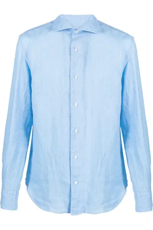 Boggi Milano Long-sleeve linen shirt