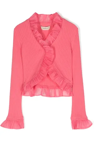 Twin-Set Ruffle-detail cardigan