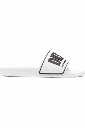Diesel Sa-Mayemi Cc logo-embossed slides
