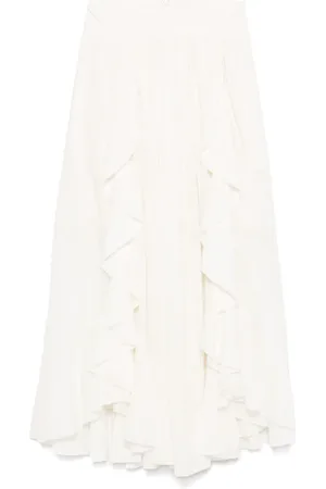 ZIMMERMANN Ruffled maxi skirt