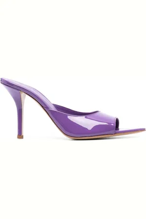 Gia Borghini Perni 100mm patent-leather sandals