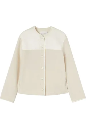 Jil Sander Panelled fleece jacket