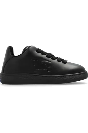 Burberry Twisted metal detail leather sneakers