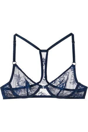 FLEUR DU MAL Bouquet lace racerback demi bra