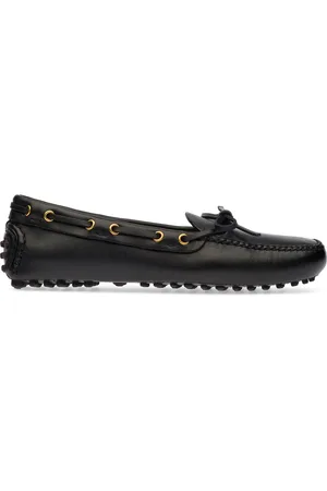 CAR SHOE Antique calf driving shoes