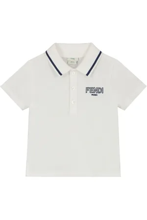 Fendi Logo-embroidered polo shirt