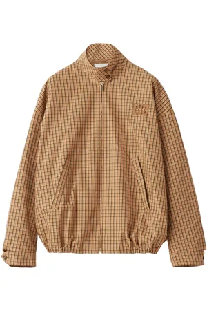 Miu Miu Check-pattern blouson jacket