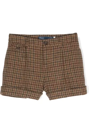 Ralph Lauren Houndstooth wool shorts