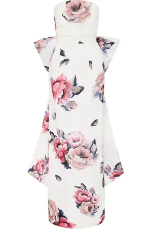 Rebecca Vallance Aveline bow floral gown