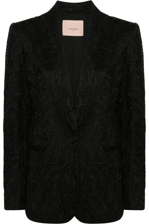 Twin-Set Guipure lace blazer