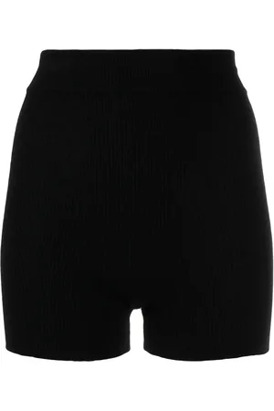 Cashmere In Love Alexa ribbed-knit biker shorts
