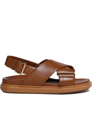 Marni Fussbet leather sandals