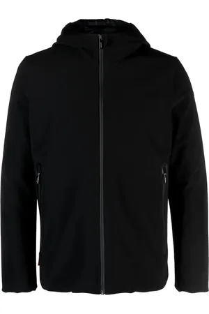 RRD Logo-embossed hooded down jacket