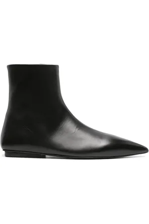 MARSÈLL Flat leather boots