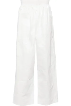 Hed Mayner Crinkled wide-leg trousers