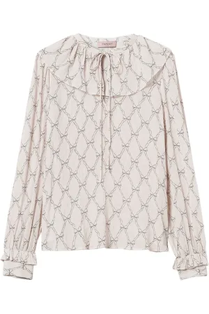 Twin-Set Graphic-print blouse