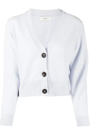 PRINGLE OF SCOTLAND Cropped button-up cardigan