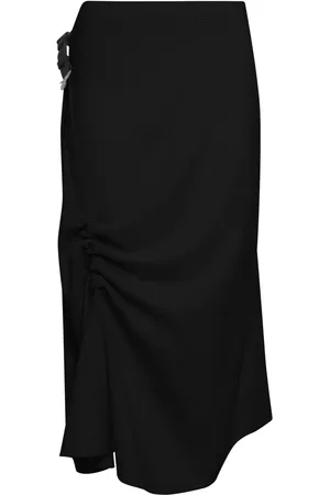 Uma Raquel Davidowicz Fosforo draped midi skirt