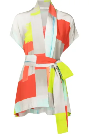 Lenny Niemeyer Canvas belted kimono