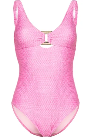 Heidi Klein Guana Island snake-print swimsuit