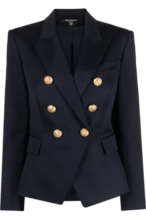 Balmain Double-breasted wool blazer