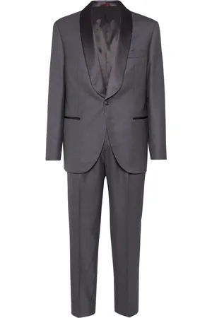 Brunello Cucinelli Single-breasted wool suit