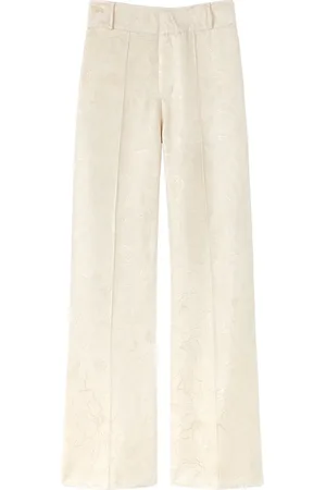 Destree Yoshismart jacquard cropped trousers