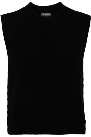 N.PEAL Ribbed-knit tank top