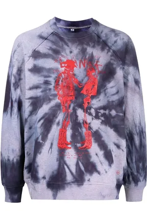 Stain Shade X Hiroshi Fujiwara tie-dye print sweatshirt