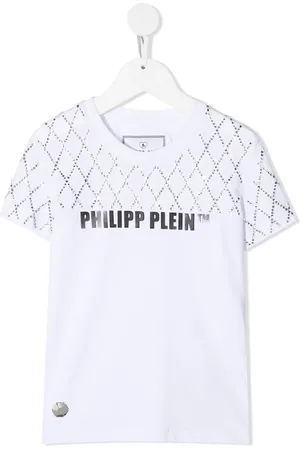 Philipp Plein Rhinestone-embellished short sleeved T-shirt