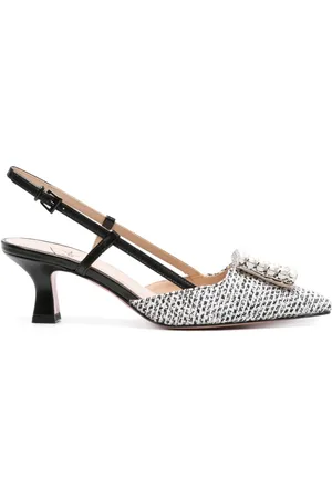 ROBERTO FESTA Stefy 50mm tweed pumps