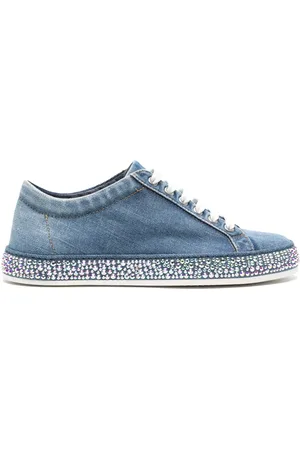 LE SILLA Andrea crystal-embellished sneakers