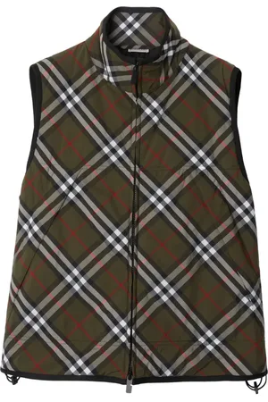 Burberry Checked padded gilet