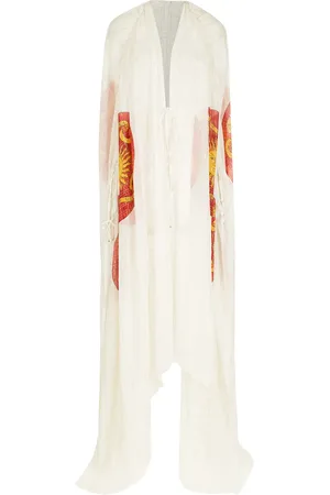 AMIR SLAMA Silk long shirt dress