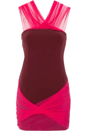 Patrizia Pepe Colourblock mini dress