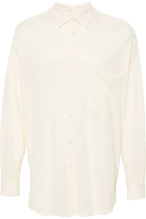MAGLIANO Intimo log-sleeve ribbed shirt