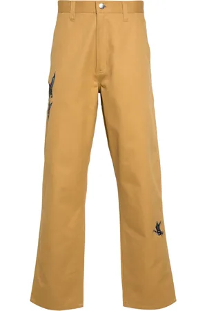 Carhartt Ducks-embroidered straight-leg trousers