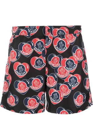 Moncler Logo-print swim shorts