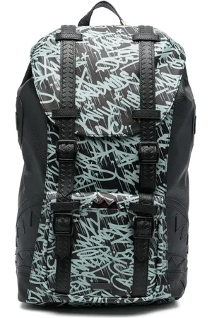 Sprayground Graffiti-print backpack