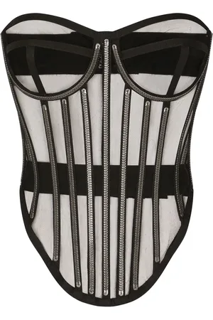 Dolce & Gabbana KIM DOLCE&GABBANA tulle corset top