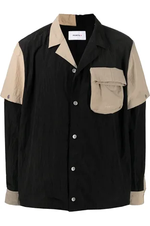 Ports V Detachable-sleeve shirt jacket