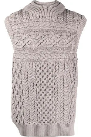 robyn lynch Oversized merino-wool vest