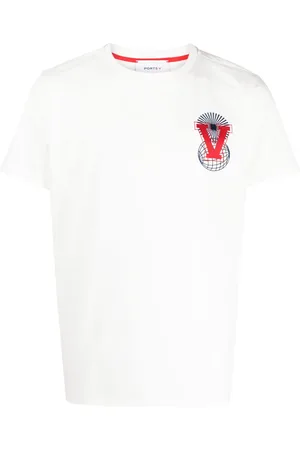 Ports V Logo-embroidered T-shirt