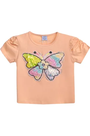 Mimi Tutu Butterfly-appliqu?? T-shirt