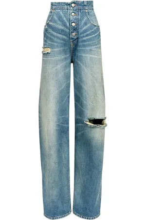 Maison Margiela Distressed straight jeans