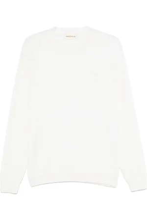 Mordecai Logo-intarsia sweater