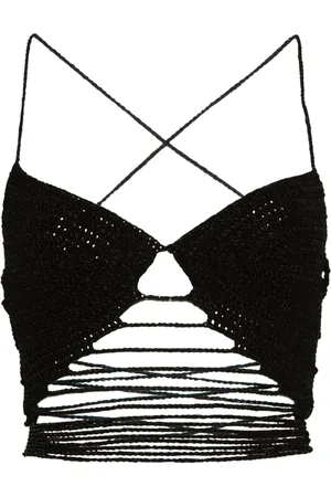 The Mannei Crochet cropped top