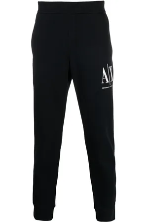 Armani Exchange Logo-embroidered track pants
